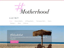 Tablet Screenshot of hashtagmotherhood.com